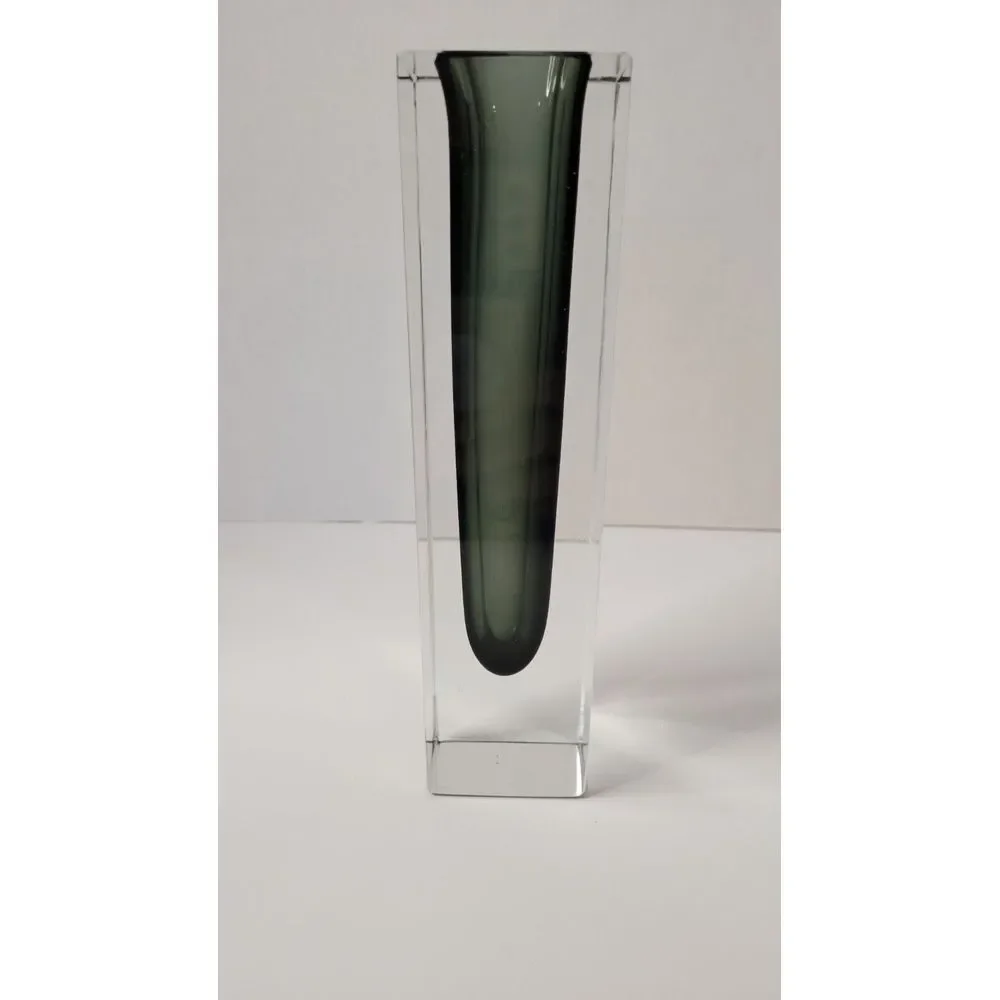 Vintage Murano Sommerso‎ Vase By Flavio Poli Seguso Italy 1970s